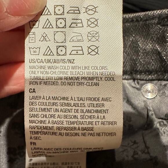 NWT Kirkland Size 8 Inseam 28 Black Jeans High Rise Straight Fit Basics Fall - Picture 3 of 11